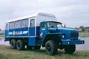Фото вахтовый автобус ВАХТА на базе автомобиль Урал-4320
