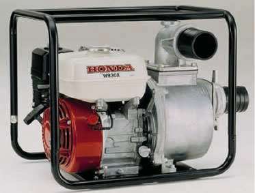 Фото Мотопомпа бензиновая пожарная для грязной воды (грязевая) Honda WB 30 XT DRX
