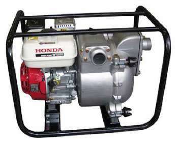 Фото Мотопомпа бензиновая пожарная для грязной воды (грязевая) Honda WT20 XK3 DE