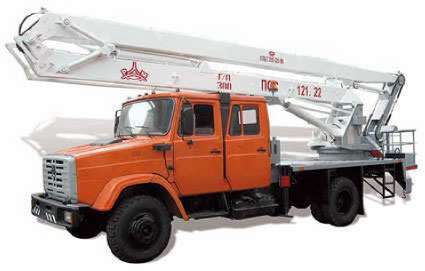 Автовышка ПСС-121.22 (АГП-22.04) ЗИЛ-4331