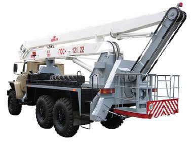 Автогидроподъемник ПСС-121.22 (АГП-22.04) Урал