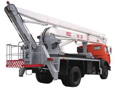 Автовышка локтевая ПСС-121.22 (АГП-22) КАМАЗ