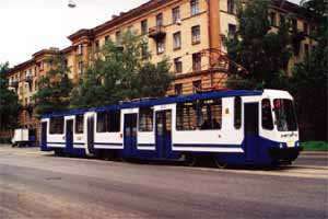 Фото Трамвайный вагон Петербургский ТМЗ 71-147 (ЛВС-97)