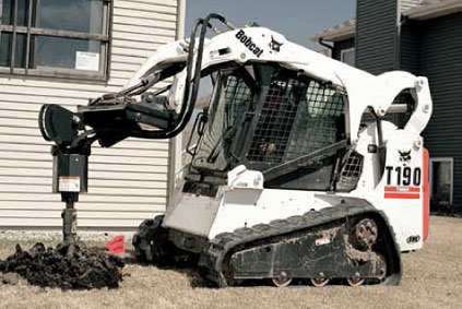 Фото Мини-погрузчики с бортовым поворотом Bobcat Т190