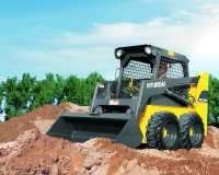 Фото Мини-погрузчики с бортовым поворотом Hyundai HSL 680T