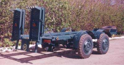 Фото прицеп для перевозки мини спецтехники - строительной техники